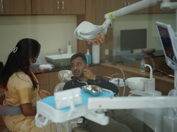 Dental treatment at Abbi's Dental Care